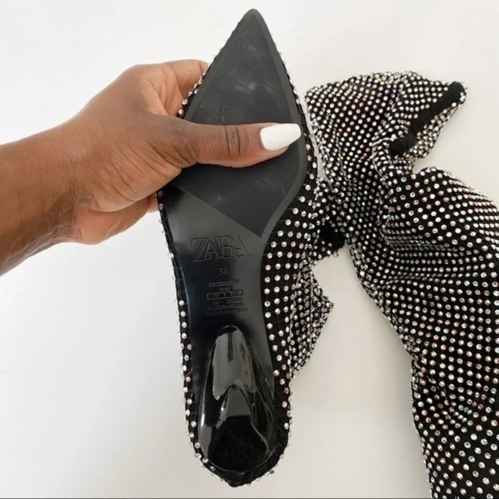 Zara nwt rhinestone